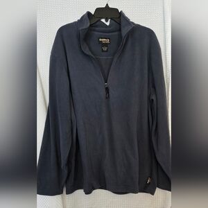 NWT Men's XL Guide Series ( Gander Mountain ) Microfleece Qtr Zip Medium Blue